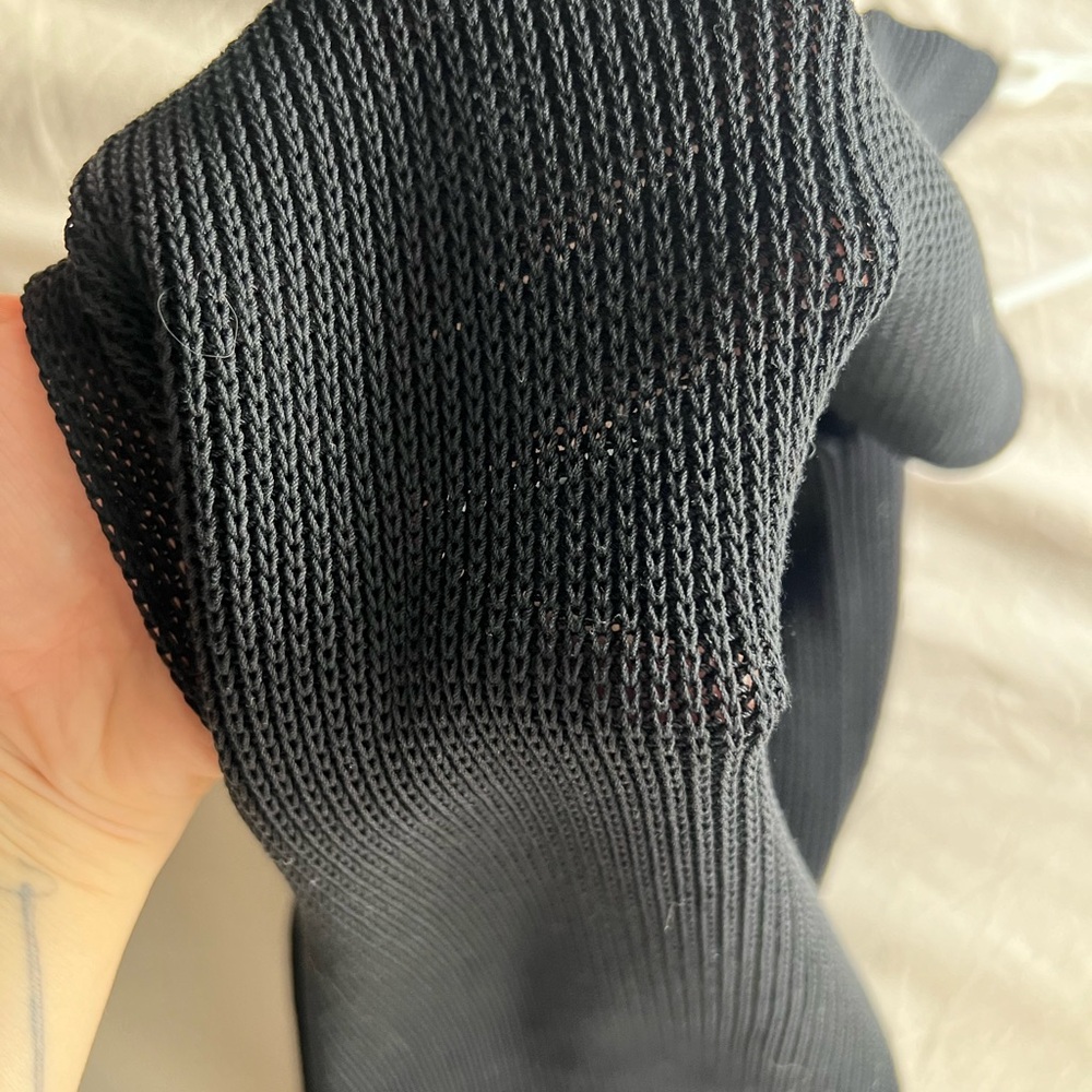 The Row Knit Sleeveless Black Dress - Picture 2 of 4